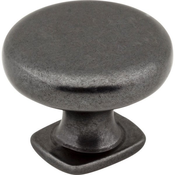 Jeffrey Alexander 1-3/8" Diameter Gun Metal Belcastel 1 Cabinet Knob MO6303DACM